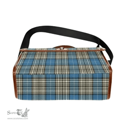 Scottish Canvas Bag Napier Ancient Clan Tartan Waterproof Canvas Bag - Classic Scottish Plaid Tartan Plaid