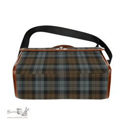 Scottish Canvas Bag BlackWatch Weathered Clan Tartan Waterproof Canvas Bag - Classic Scottish Plaid Tartan Plaid