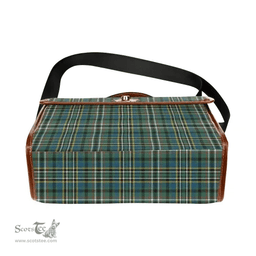 Scottish Canvas Bag Scott Green Ancient Clan Tartan Waterproof Canvas Bag - Classic Scottish Plaid Tartan Plaid