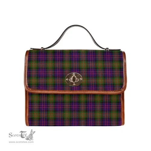 Scottish Canvas Bag MacDonnell of Glengarry Modern Clan Tartan Waterproof Canvas Bag - Classic Scottish Plaid Tartan Plaid