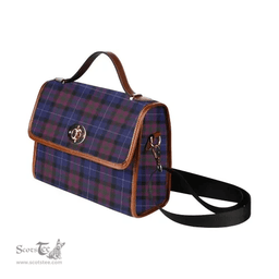 Scottish Canvas Bag Pride of Scotland Clan Tartan Waterproof Canvas Bag - Classic Scottish Plaid Tartan Plaid