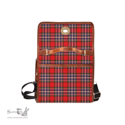 Scottish Canvas Bag MacFarlane Modern Clan Tartan Waterproof Canvas Bag - Classic Scottish Plaid Tartan Plaid