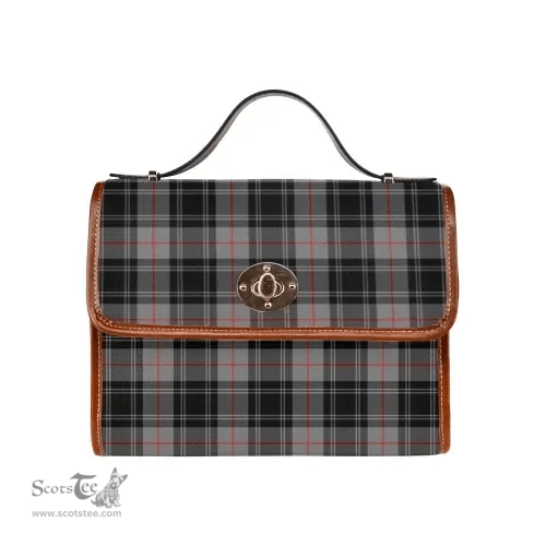 Scottish Canvas Bag Moffat Modern Clan Tartan Waterproof Canvas Bag - Classic Scottish Plaid Tartan Plaid