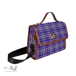 Scottish Canvas Bag Ochterlony Clan Tartan Waterproof Canvas Bag - Classic Scottish Plaid Tartan Plaid