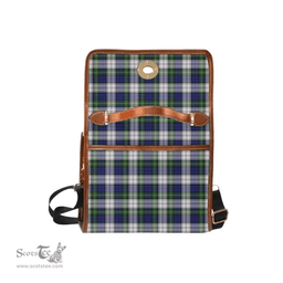 Scottish Canvas Bag Gordon Dress Modern Clan Tartan Waterproof Canvas Bag - Classic Scottish Plaid Tartan Plaid