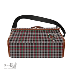 Scottish Canvas Bag Borthwick Clan Clan Tartan Waterproof Canvas Bag - Crest Classic Scottish Plaid Tartan Plaid