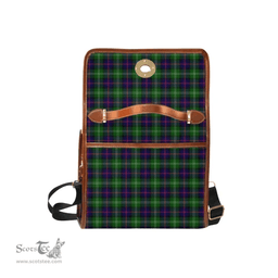 Scottish Canvas Bag Sutherland Clan Clan Tartan Waterproof Canvas Bag - Crest Classic Scottish Plaid Tartan Plaid