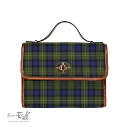 Scottish Canvas Bag MacLaren Modern Clan Tartan Waterproof Canvas Bag - Classic Scottish Plaid Tartan Plaid