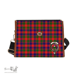 Scottish Canvas Bag Gow (of Skeoch) Clan Clan Tartan Waterproof Canvas Bag - Crest Classic Scottish Plaid Tartan Plaid
