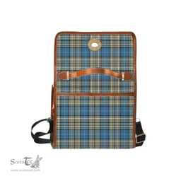 Scottish Canvas Bag Napier Ancient Clan Tartan Waterproof Canvas Bag - Classic Scottish Plaid Tartan Plaid
