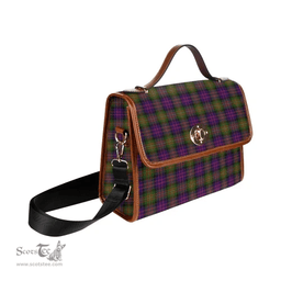 Scottish Canvas Bag MacDonnell of Glengarry Modern Clan Tartan Waterproof Canvas Bag - Classic Scottish Plaid Tartan Plaid