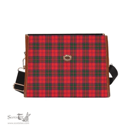 Scottish Canvas Bag Drummond Modern Clan Tartan Waterproof Canvas Bag - Classic Scottish Plaid Tartan Plaid