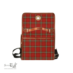 Scottish Canvas Bag MacLay Modern Clan Tartan Waterproof Canvas Bag - Classic Scottish Plaid Tartan Plaid