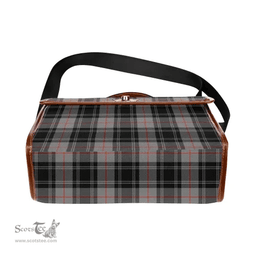 Scottish Canvas Bag Moffat Modern Clan Tartan Waterproof Canvas Bag - Classic Scottish Plaid Tartan Plaid
