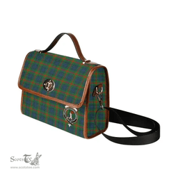 Scottish Canvas Bag Aiton Clan Clan Tartan Waterproof Canvas Bag - Crest Classic Scottish Plaid Tartan Plaid