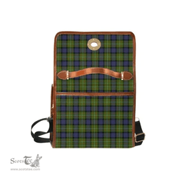 Scottish Canvas Bag Fergusson Modern Clan Clan Tartan Waterproof Canvas Bag - Crest Classic Scottish Plaid Tartan Plaid