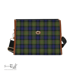 Scottish Canvas Bag MacLaren Modern Clan Tartan Waterproof Canvas Bag - Classic Scottish Plaid Tartan Plaid
