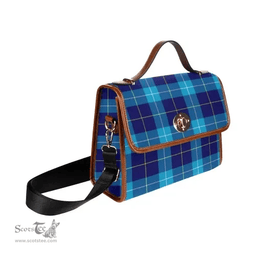 Scottish Canvas Bag McKerrell Clan Tartan Waterproof Canvas Bag - Classic Scottish Plaid Tartan Plaid