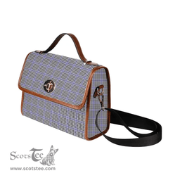 Scottish Canvas Bag Sir Walter Scott Clan Tartan Waterproof Canvas Bag - Classic Scottish Plaid Tartan Plaid