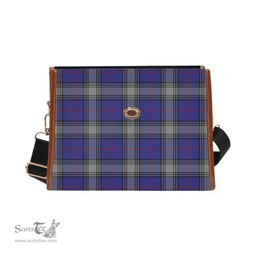 Scottish Canvas Bag Kinnaird Clan Tartan Waterproof Canvas Bag - Classic Scottish Plaid Tartan Plaid