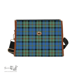 Scottish Canvas Bag MacLeod of Harris Ancient Clan Tartan Waterproof Canvas Bag - Classic Scottish Plaid Tartan Plaid