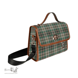 Scottish Canvas Bag Craig Ancient Clan Clan Tartan Waterproof Canvas Bag - Crest Classic Scottish Plaid Tartan Plaid