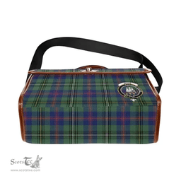 Scottish Canvas Bag Wood Clan Clan Tartan Waterproof Canvas Bag - Crest Classic Scottish Plaid Tartan Plaid