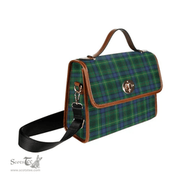 Scottish Canvas Bag Stewart Hunting Modern Clan Tartan Waterproof Canvas Bag - Classic Scottish Plaid Tartan Plaid