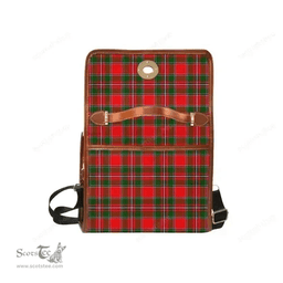 Scottish Canvas Bag Spens Modern Clan Tartan Waterproof Canvas Bag - Classic Scottish Plaid Tartan Plaid