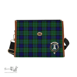 Scottish Canvas Bag MacCallum Clan Clan Tartan Waterproof Canvas Bag - Crest Classic Scottish Plaid Tartan Plaid