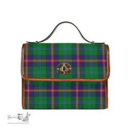 Scottish Canvas Bag Young Modern Clan Tartan Waterproof Canvas Bag - Classic Scottish Plaid Tartan Plaid