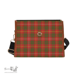 Scottish Canvas Bag Bruce Modern Clan Tartan Waterproof Canvas Bag - Classic Scottish Plaid Tartan Plaid