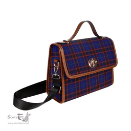 Scottish Canvas Bag Home Modern Clan Tartan Waterproof Canvas Bag - Classic Scottish Plaid Tartan Plaid