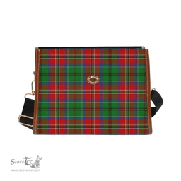 Scottish Canvas Bag McCulloch Clan Tartan Waterproof Canvas Bag - Classic Scottish Plaid Tartan Plaid