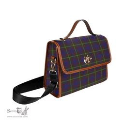 Scottish Canvas Bag Durie Clan Tartan Waterproof Canvas Bag - Classic Scottish Plaid Tartan Plaid