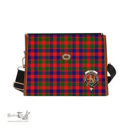 Scottish Canvas Bag Gow (or McGouan) Clan Clan Tartan Waterproof Canvas Bag - Crest Classic Scottish Plaid Tartan Plaid