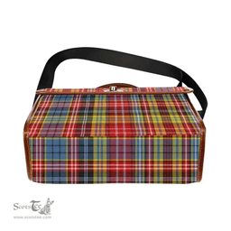 Scottish Canvas Bag Ogilvie of Airlie Ancient Clan Tartan Waterproof Canvas Bag - Classic Scottish Plaid Tartan Plaid