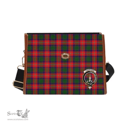 Scottish Canvas Bag Charteris (Earl of Wemyss) Clan Clan Tartan Waterproof Canvas Bag - Crest Classic Scottish Plaid Tartan Plaid
