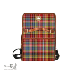 Scottish Canvas Bag Ogilvie of Airlie Ancient Clan Tartan Waterproof Canvas Bag - Classic Scottish Plaid Tartan Plaid
