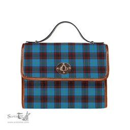 Scottish Canvas Bag Home Ancient Clan Tartan Waterproof Canvas Bag - Classic Scottish Plaid Tartan Plaid