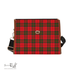 Scottish Canvas Bag Grant Modern Clan Tartan Waterproof Canvas Bag - Classic Scottish Plaid Tartan Plaid