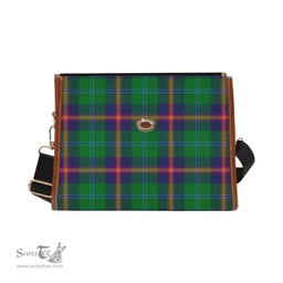 Scottish Canvas Bag Young Modern Clan Tartan Waterproof Canvas Bag - Classic Scottish Plaid Tartan Plaid