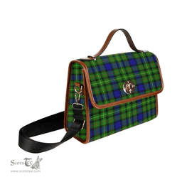 Scottish Canvas Bag Rollo Modern Clan Tartan Waterproof Canvas Bag - Classic Scottish Plaid Tartan Plaid