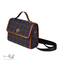 Scottish Canvas Bag Durie Clan Tartan Waterproof Canvas Bag - Classic Scottish Plaid Tartan Plaid