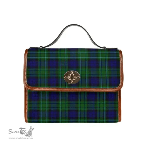 Scottish Canvas Bag MacCallum Modern Clan Tartan Waterproof Canvas Bag - Classic Scottish Plaid Tartan Plaid