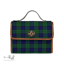 Scottish Canvas Bag MacCallum Modern Clan Tartan Waterproof Canvas Bag - Classic Scottish Plaid Tartan Plaid