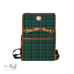 Scottish Canvas Bag Stewart Hunting Modern Clan Tartan Waterproof Canvas Bag - Classic Scottish Plaid Tartan Plaid