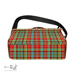 Scottish Canvas Bag Ogilvie Clan Tartan Waterproof Canvas Bag - Classic Scottish Plaid Tartan Plaid