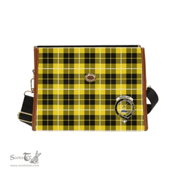 Scottish Canvas Bag Barclay Clan Clan Tartan Waterproof Canvas Bag - Crest Classic Scottish Plaid Tartan Plaid