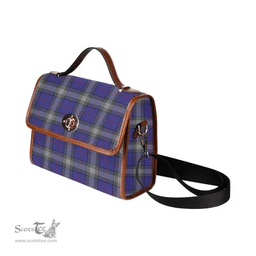 Scottish Canvas Bag Kinnaird Clan Tartan Waterproof Canvas Bag - Classic Scottish Plaid Tartan Plaid